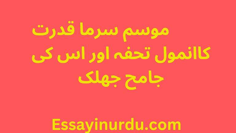 موسم سرما: قدرت کا انمول تحفہ اور اس کی جامع جھلک